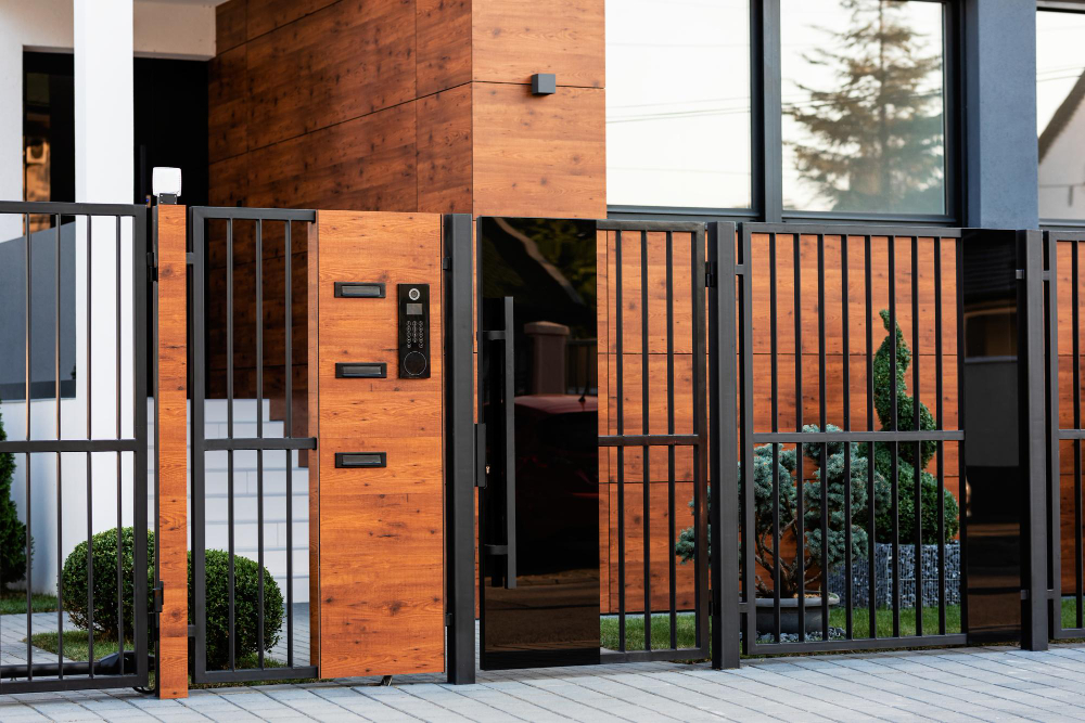 Gate intercom system