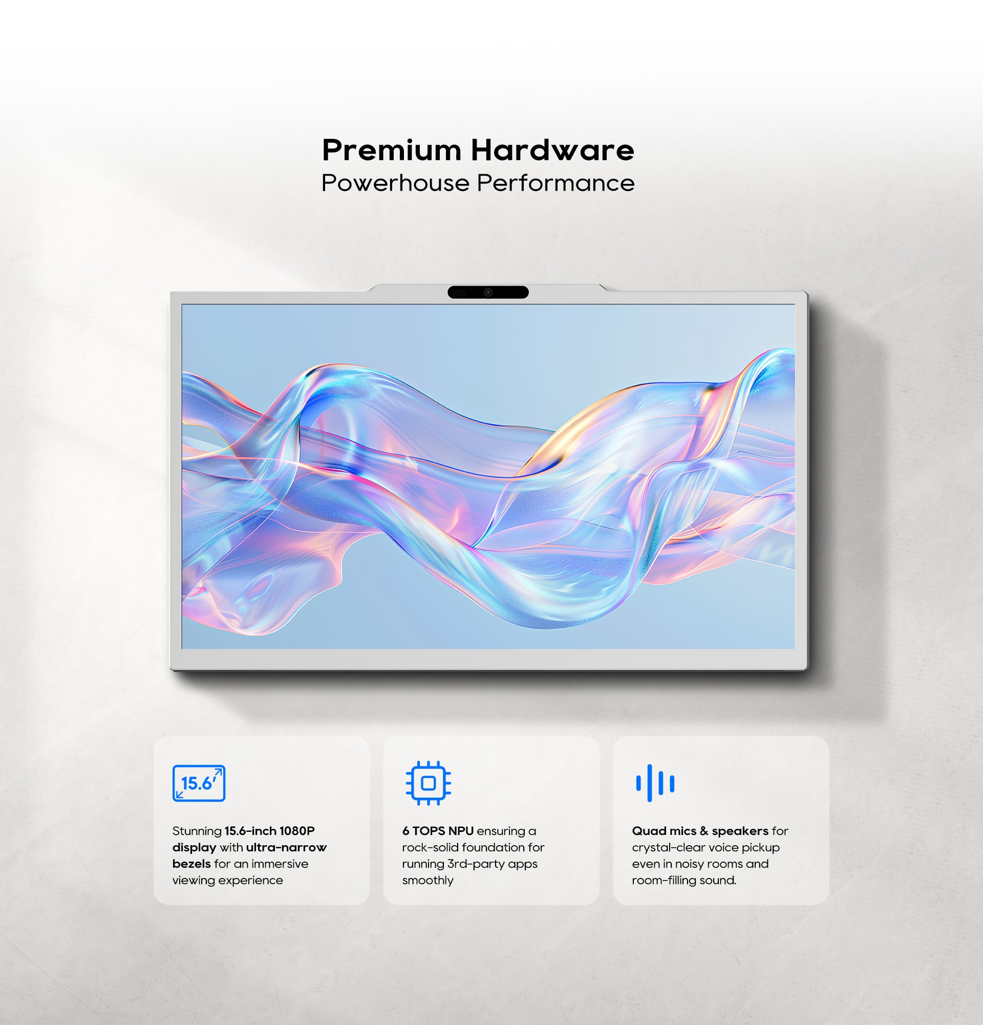 X937 15.6″ Surveillance + Intercom AI Monitor - Akuvox NYC