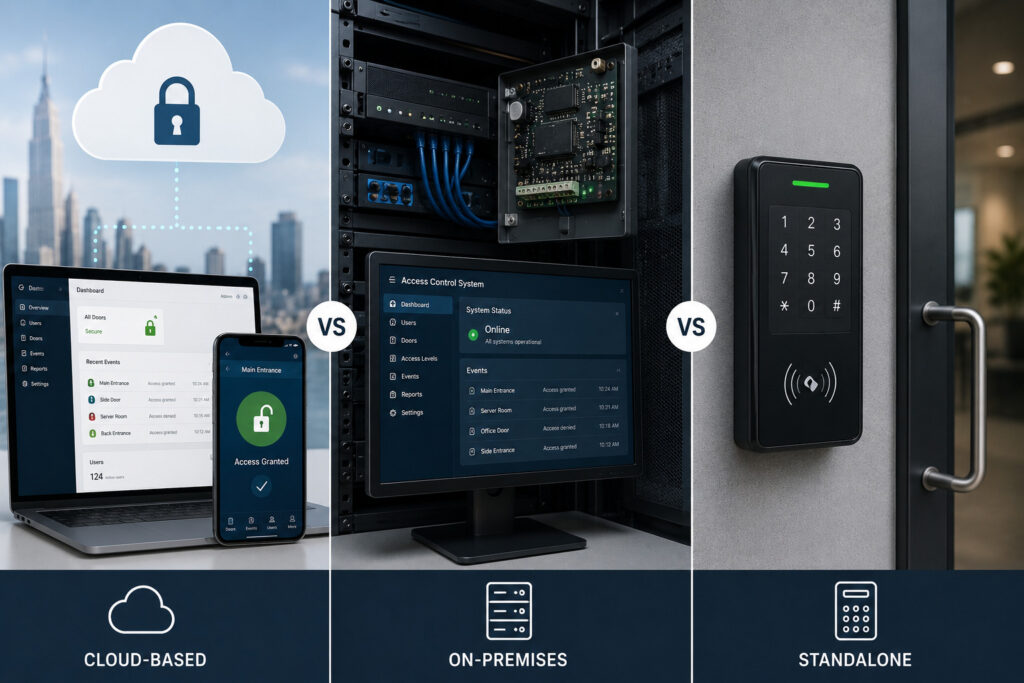 Cloud-Based Access Control System vs On-Prem & Standalone
