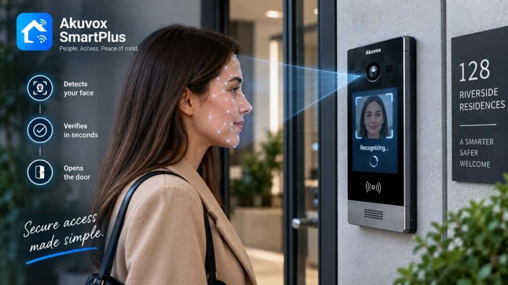 How Facial Recognition Door Entry Works: A Plain Guide