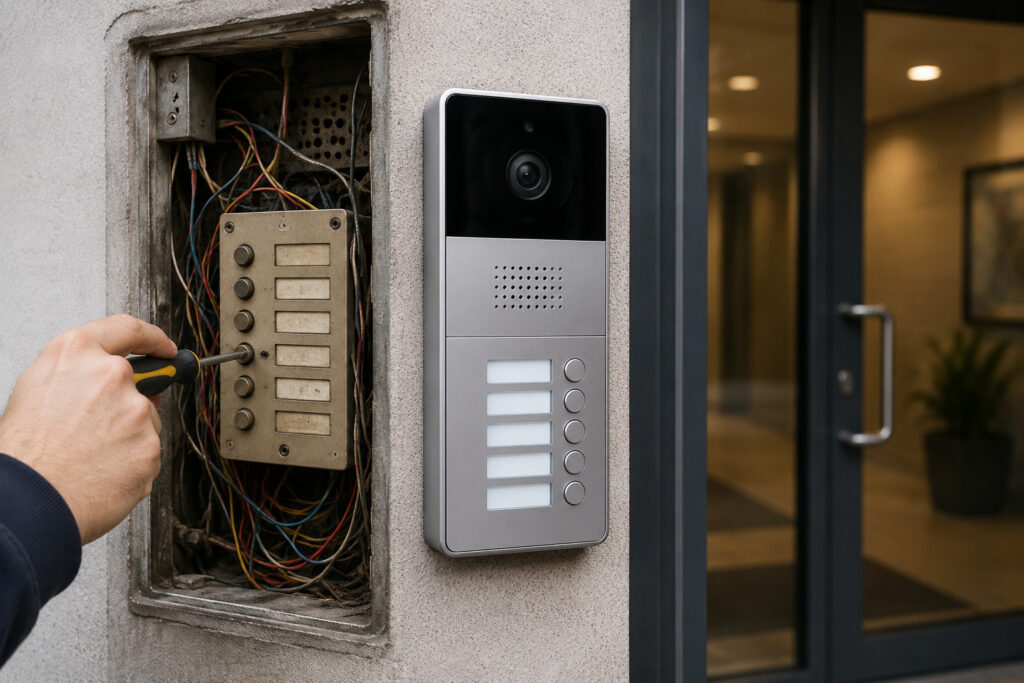 How to Replace an Apartment Buzzer System Without Rewiring