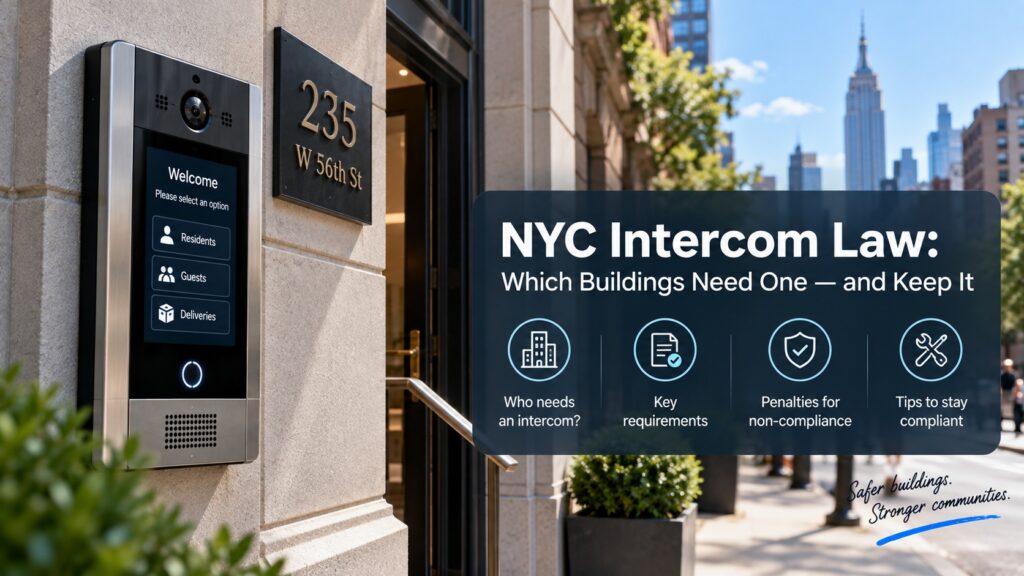 NYC Intercom Law: Which Buildings Need One — and Keep It