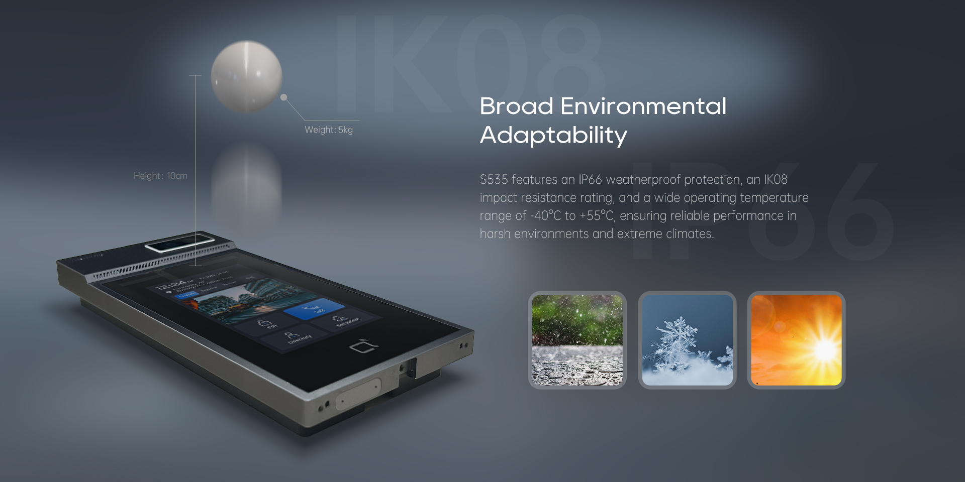 S535 Facial Recognition Door Phone - Akuvox NYC
