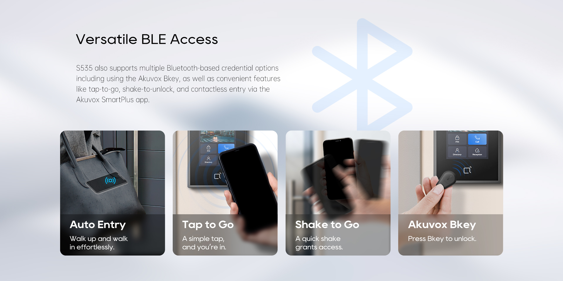 S535 Facial Recognition Door Phone - Akuvox NYC