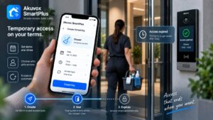 Virtual Key Intercom: How Guest Keys and PINs Work - Akuvox NYC