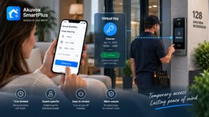 Virtual Key Intercom: How Guest Keys and PINs Work - Akuvox NYC