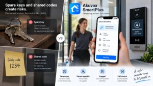 Virtual Key Intercom: How Guest Keys and PINs Work - Akuvox NYC