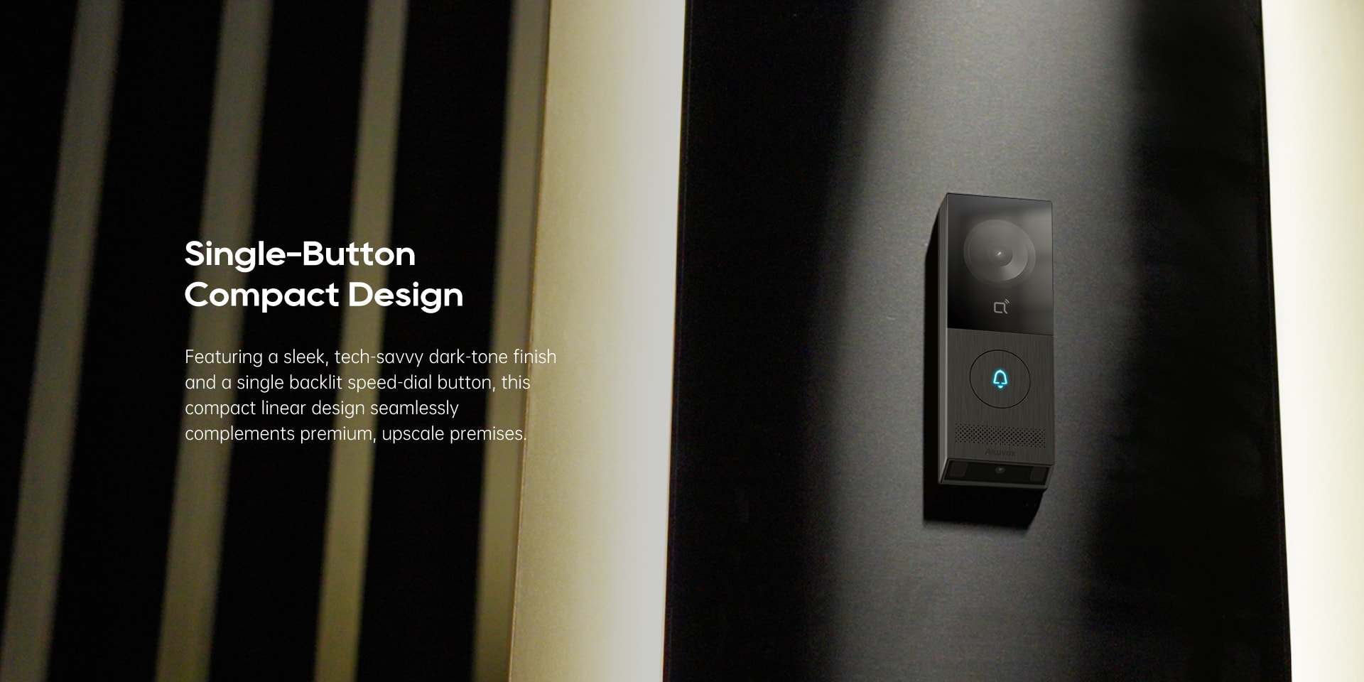 X910 Single-Button Package Detection Door Phone - Akuvox NYC