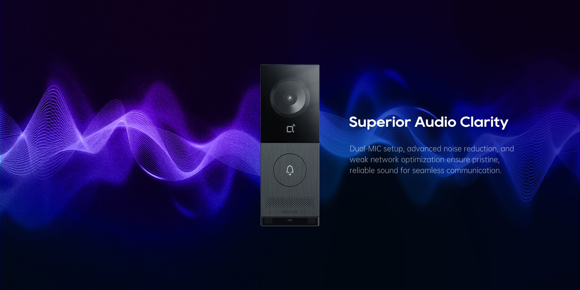 X910 Single-Button Package Detection Door Phone - Akuvox NYC